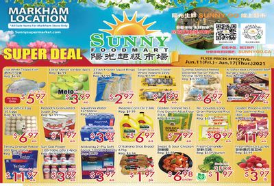 Sunny Foodmart (Markham) Flyer June 11 to 17