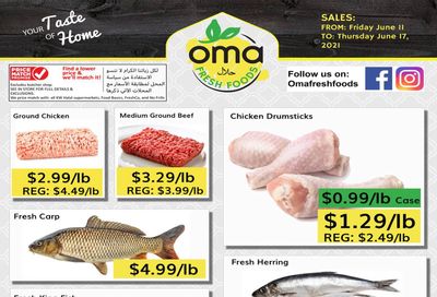 Oma Fresh Foods Flyer June 11 to 17