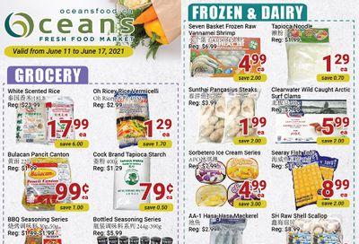 Oceans Fresh Food Market (Mississauga) Flyer June 11 to 17