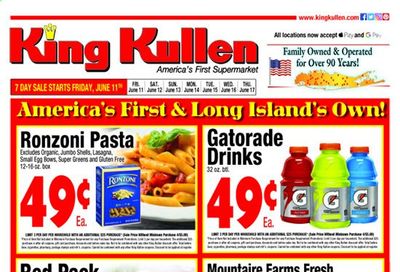 King Kullen (NY) Weekly Ad Flyer June 11 to June 17