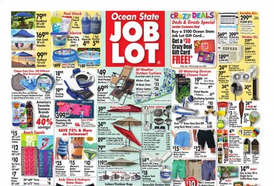 Ocean State Job Lot (CT, MA, ME, NH, NJ, NY, RI) Weekly Ad Flyer June 10 to June 16