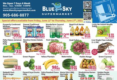 Blue Sky Supermarket (Pickering) Flyer June 11 to 17