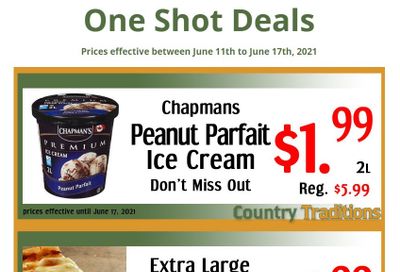 Country Traditions One-Shot Deals Flyer June 11 to 17