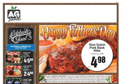 AG Foods Flyer June 13 to 19