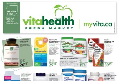 Vita Health Fresh Market Flyer June 4 to 20