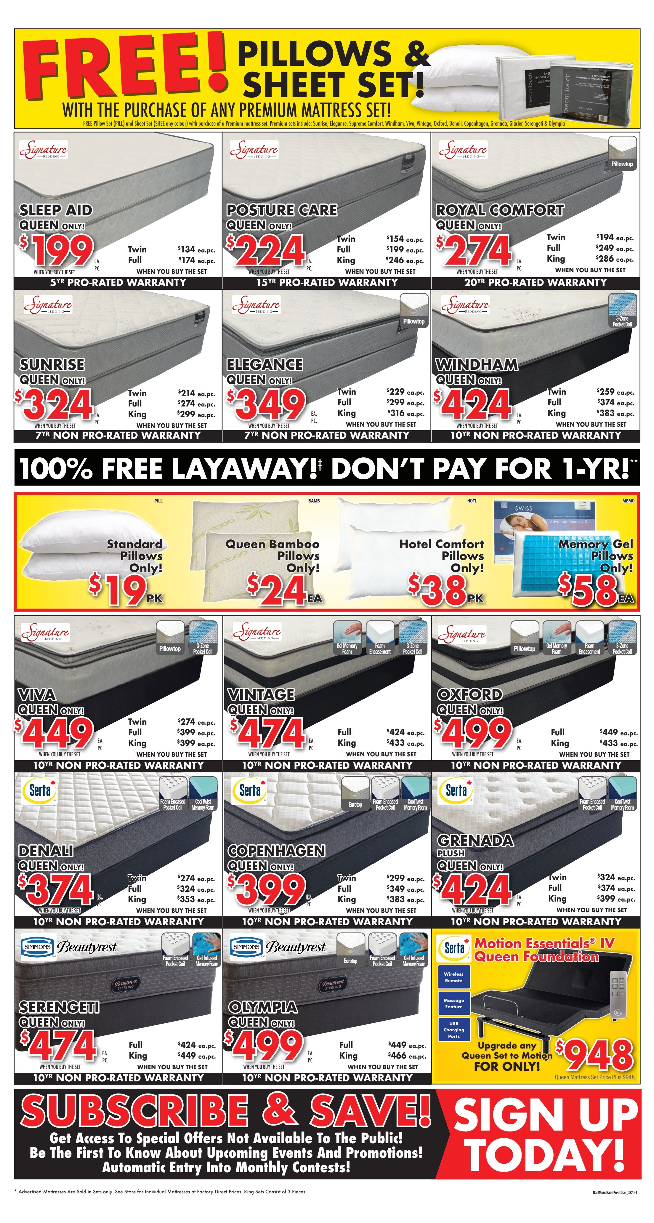 Surplus Furniture & Mattress Warehouse (Saint John) Flyer June 14 to 27