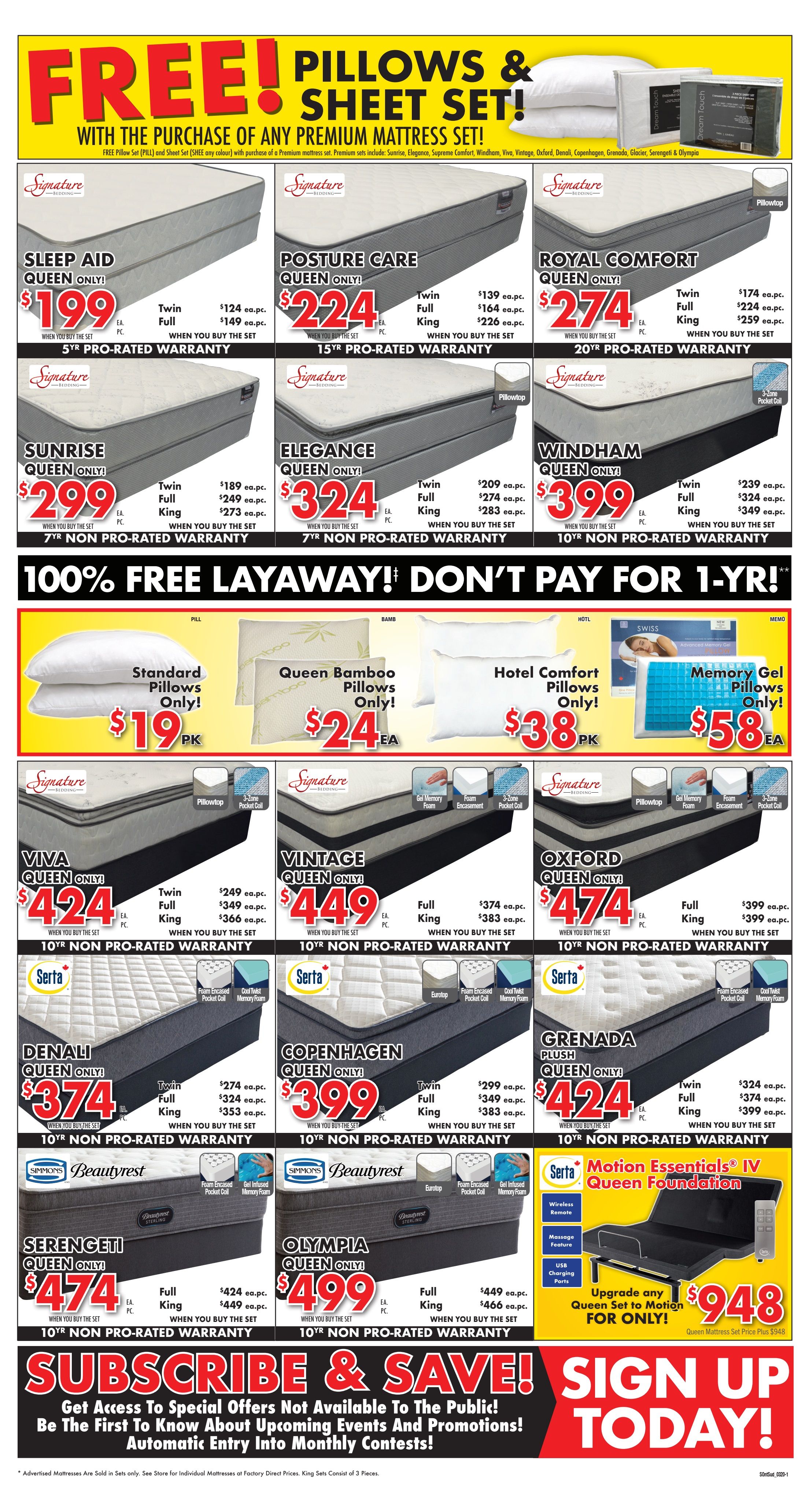 Surplus Furniture & Mattress Warehouse (Oshawa) Flyer June 14 to 27