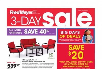 Fred Meyer (DC, DE, NJ, NY, PA, VA) Weekly Ad Flyer June 13 to June 15