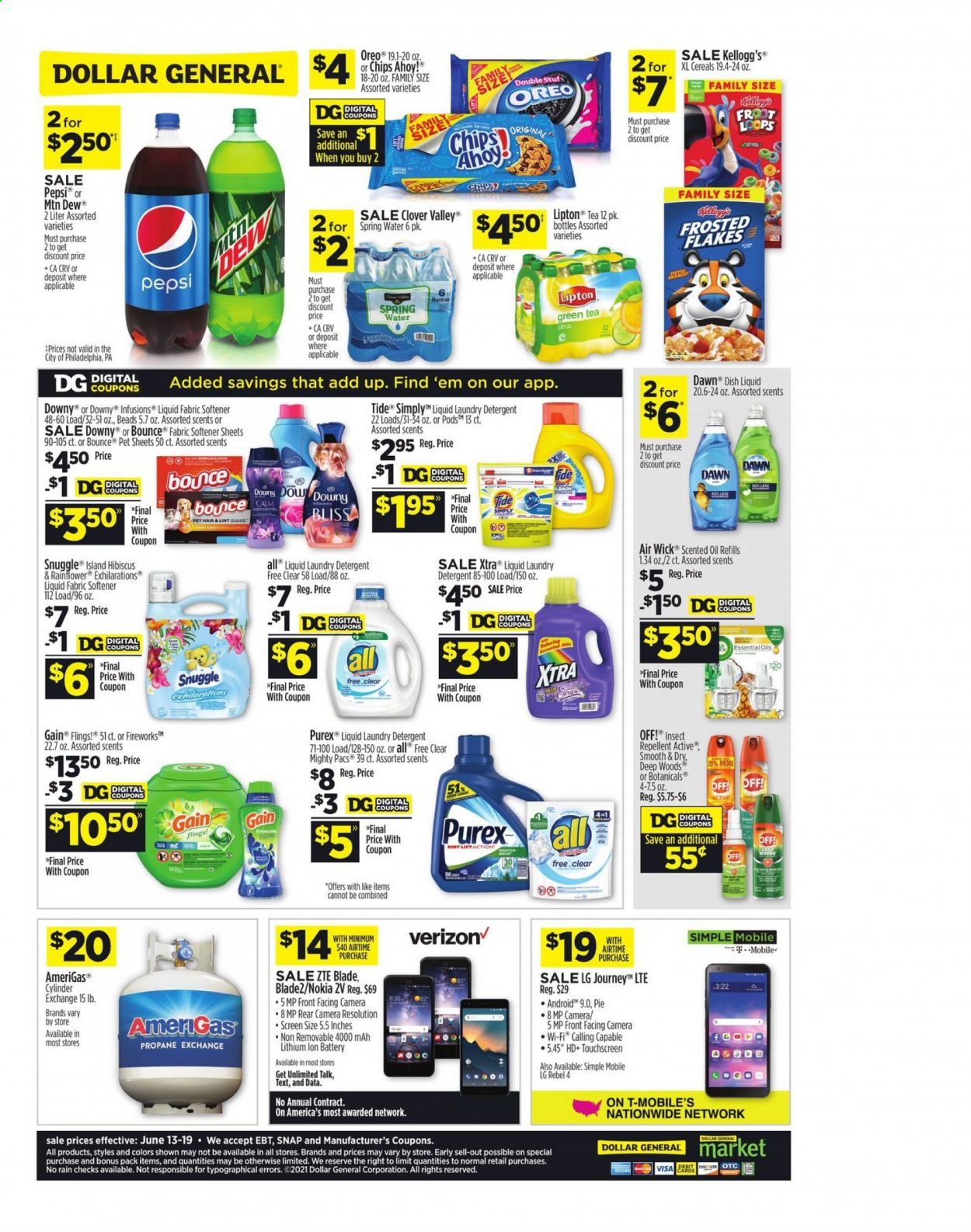 Dollar General (NC) Weekly Ad Flyer June 13 to June 19