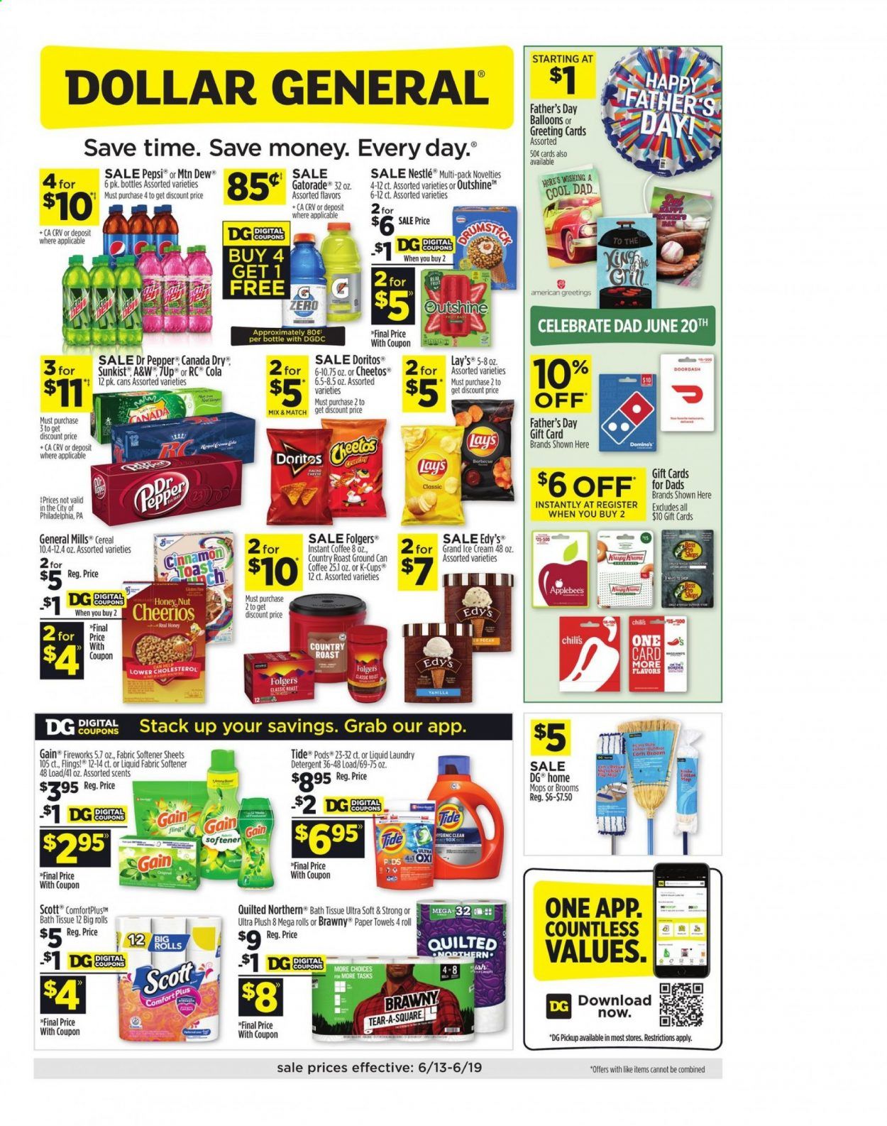 Dollar General Weekly Ad Flyer June 13 to June 19