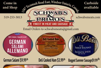 Schwab's & Primo's Flyer June 15 to 19