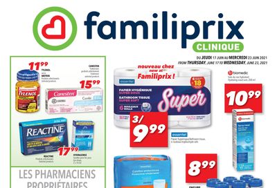 Familiprix Clinique Flyer June 17 to 23