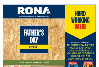 Rona (ON) Flyer June 17 to 23