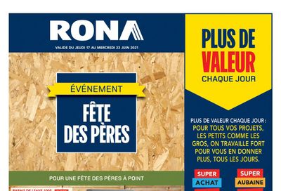 Rona (QC) Flyer June 17 to 23