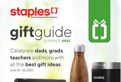 Staples Summer Gift Guide June 16 to 22