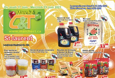 Marche C&T (St. Laurent) Flyer June 17 to 23