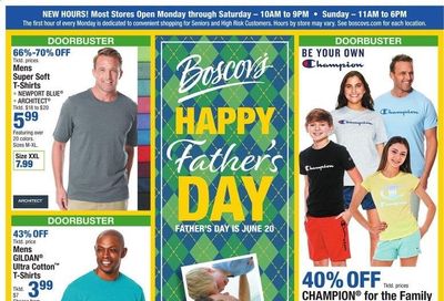 Boscov's (CT, DE, MD, NJ, NY, PA) Weekly Ad Flyer June 17 to June 23