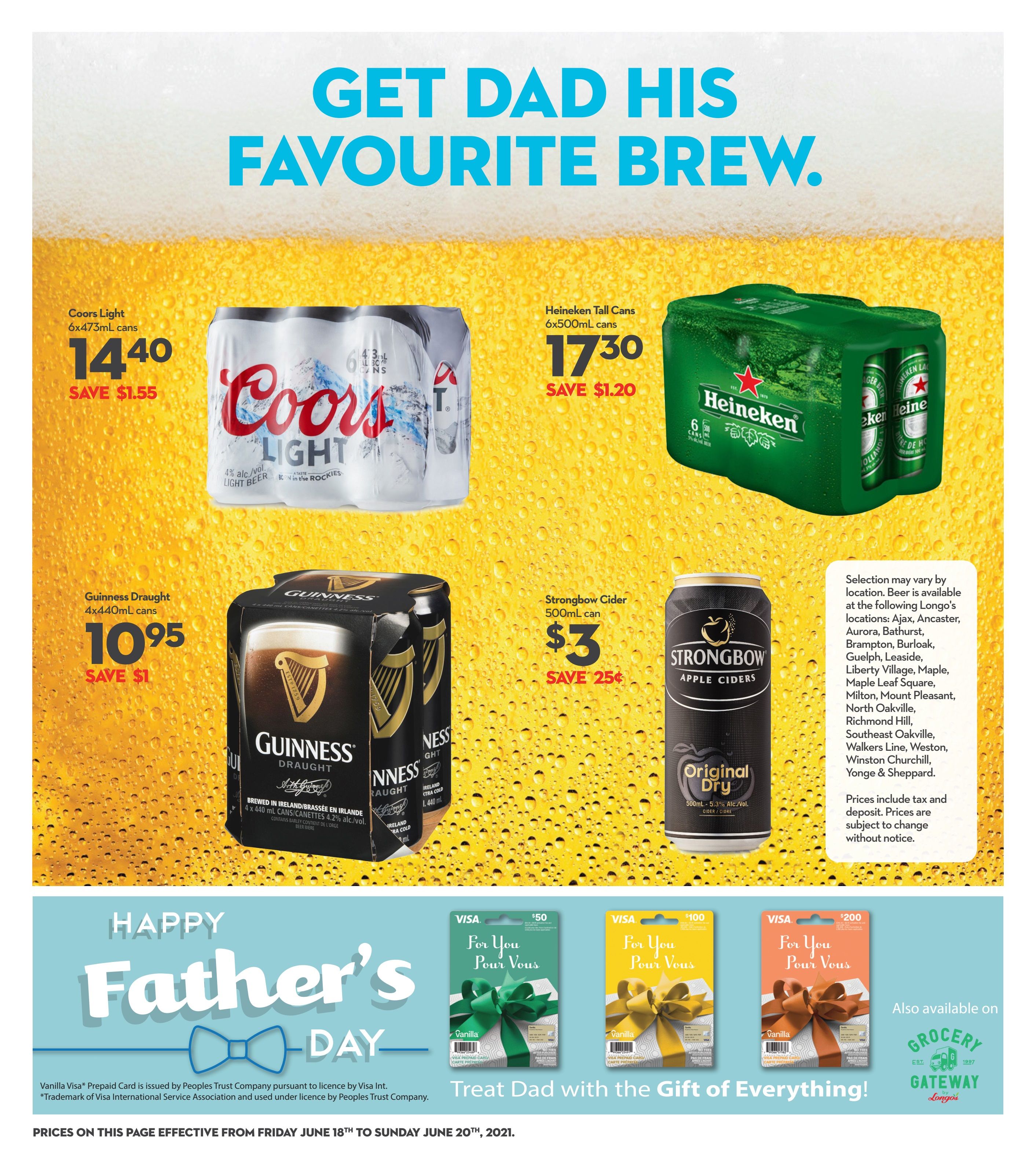 Longo's Flyer June 18 to 20