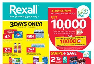 Rexall (West) Flyer June 18 to 24