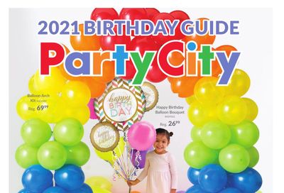 Party City 2021 Birthday Party Guide June 18 to December 9