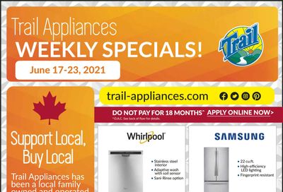 Trail Appliances (AB & SK) Flyer June 17 to 23