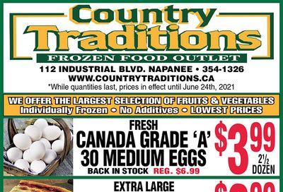 Country Traditions Flyer June 17 to 24