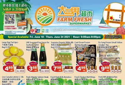 Farm Fresh Supermarket Flyer June 18 to 24