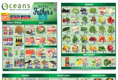 Oceans Fresh Food Market (Brampton) Flyer June 18 to 24