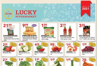 Lucky Supermarket (Calgary) Flyer June 18 to 24