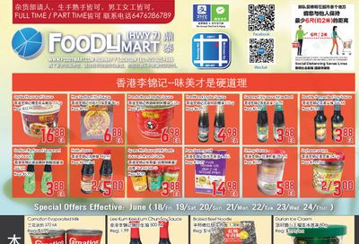 FoodyMart (HWY7) Flyer June 18 to 24