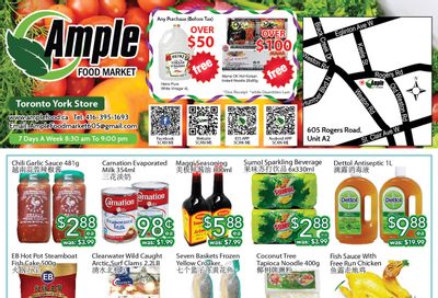 Ample Food Market (North York) Flyer June 18 to 24