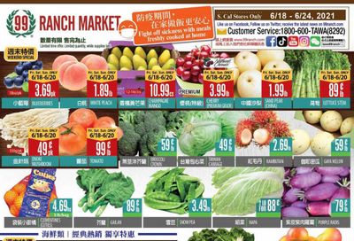 99 Ranch Market (CA) Weekly Ad Flyer June 18 to June 24