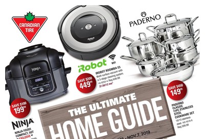 Canadian Tire The Ultimate Home Event Flyer October 18 to November 7