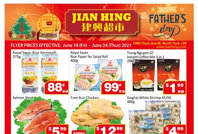 Jian Hing Supermarket (North York) Flyer June 18 to 24