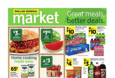Dollar General (IN, OH) Weekly Ad Flyer June 20 to June 26