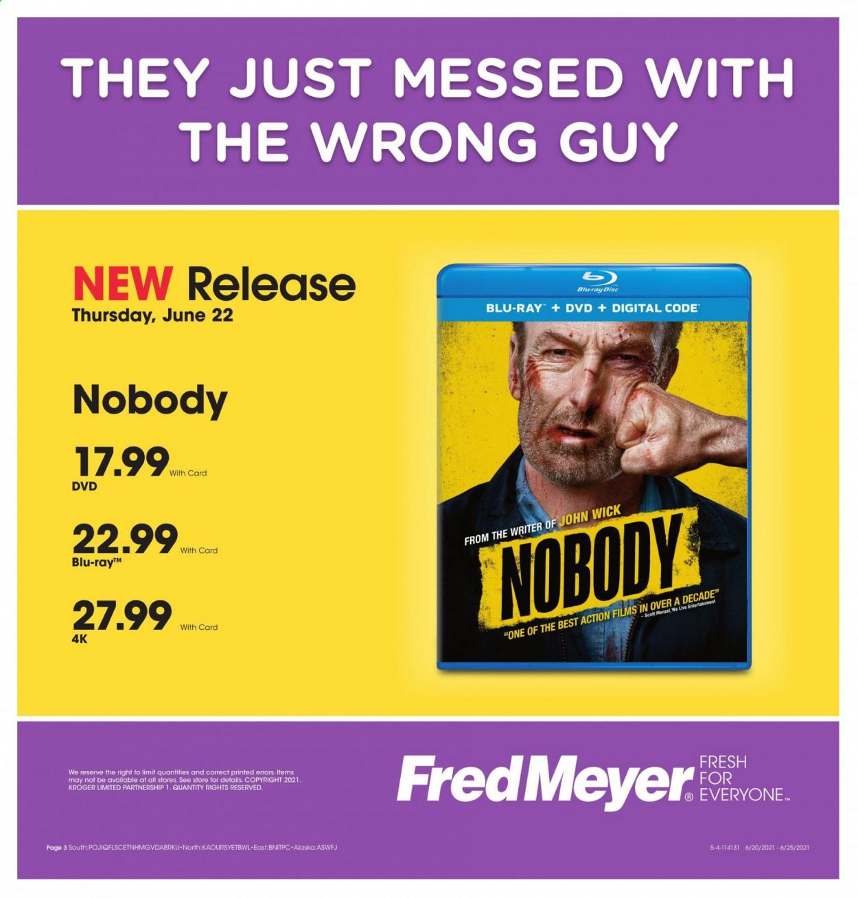 Fred Meyer (DC, DE, NJ, NY, PA, VA) Weekly Ad Flyer June 20 to June 25