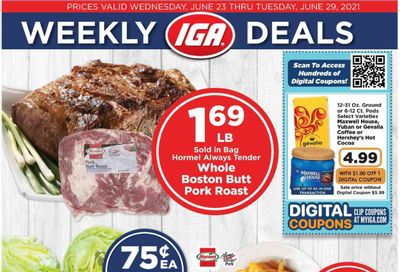 IGA Weekly Ad Flyer June 23 to June 29