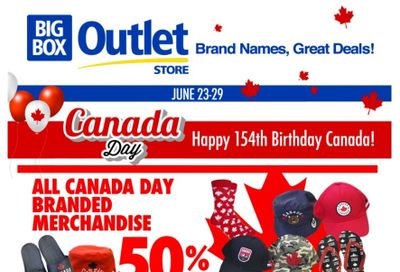 Big Box Outlet Store Flyer June 23 to 29