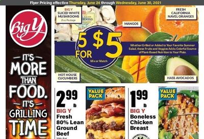 Big Y (CT) Weekly Ad Flyer June 24 to June 30