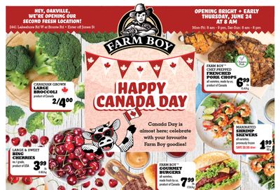 Farm Boy (Burlington and Oakville) Flyer June 24 to 30