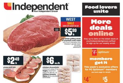 Independent Grocer (West) Flyer June 24 to 29