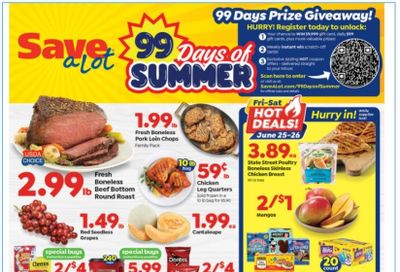 Save a Lot Weekly Ad Flyer June 23 to June 29