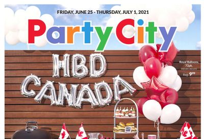 Party City Flyer June 25 to July 1
