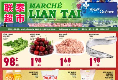 Marche Lian Tai Flyer June 24 to 30
