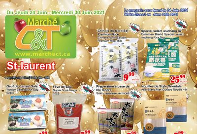 Marche C&T (St. Laurent) Flyer June 24 to 30