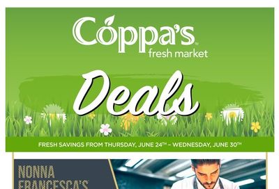 Coppa's Fresh Market Flyer June 24 to 30