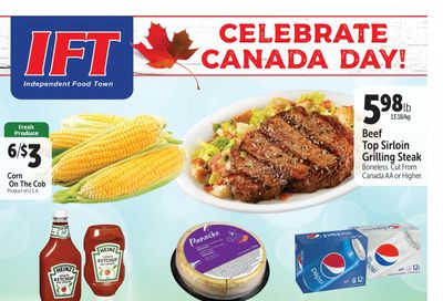 IFT Independent Food Town Flyer June 25 to July 1