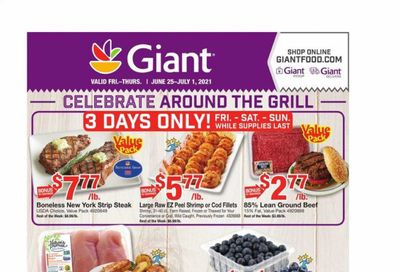 Giant Food (DE, MD, VA) Weekly Ad Flyer June 25 to July 1