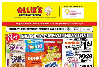 Ollie's Bargain Outlet Weekly Ad Flyer June 24 to June 26