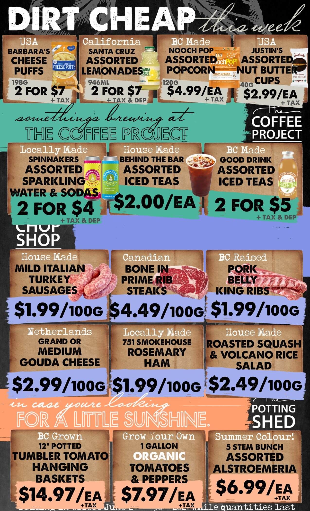 The Root Cellar Flyer June 24 to 30